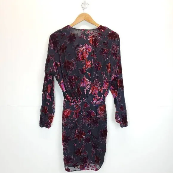 Rag & Bone Eloise Burnout Velvet Mini Dress - Picture 9 of 10